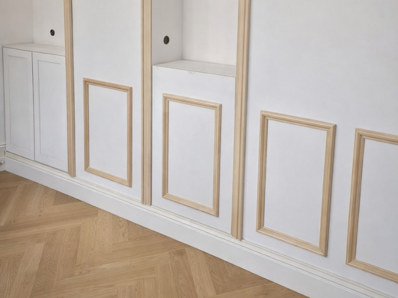 Photo Mur Peinture et Parquet