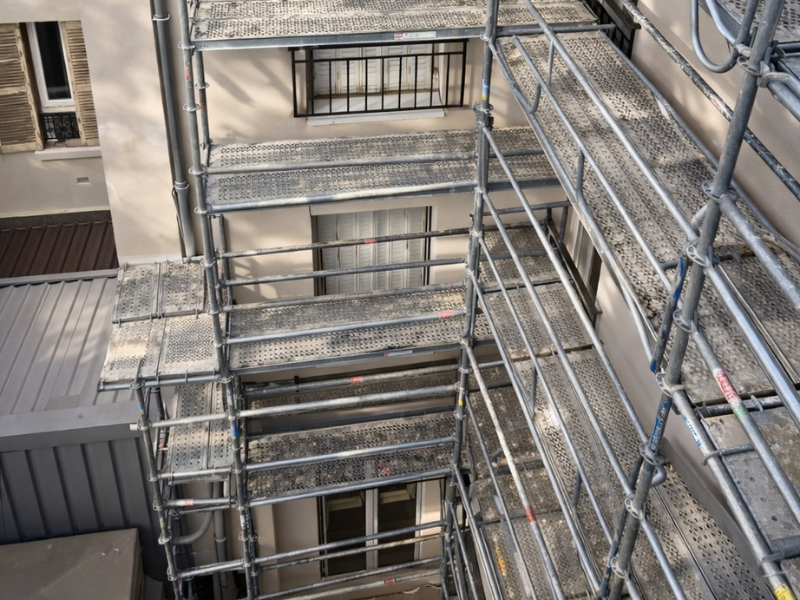 Photo Travaux en cours ravalement