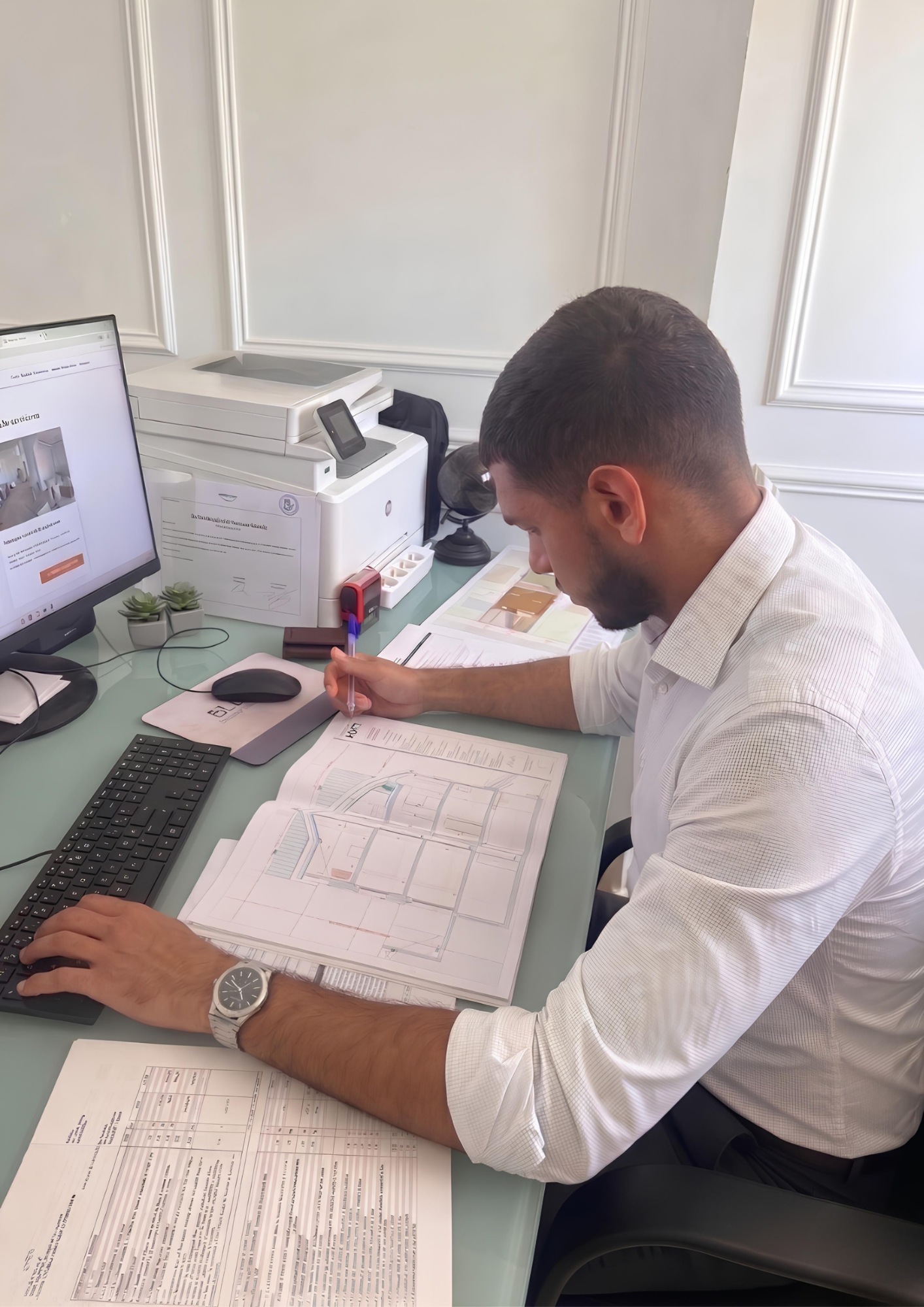 Sous-traitant BTP intervenant sur chantier en Île-de-France