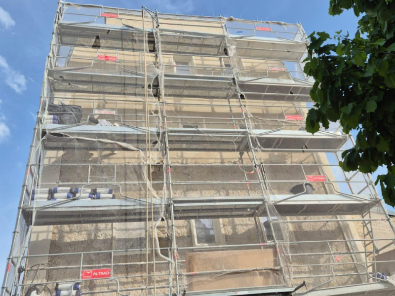 Photo Ravalement façade en cours Bois Colombes